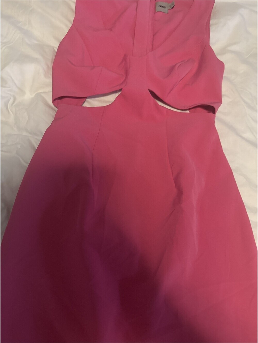 Cisos Size 0 Sleeveless Dress Pink